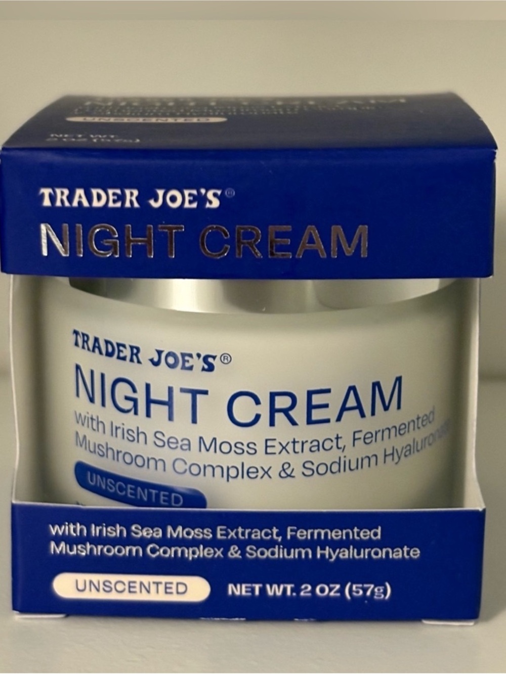 Trader Joe's Unscented Night Cream
